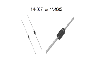 1N4005 vs 1N4007: une comparaison de diodes