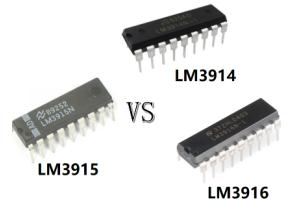 M3914 contre LM3915 contre LM3916: Différences clés expliquées