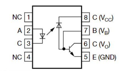 6N136 Pinout