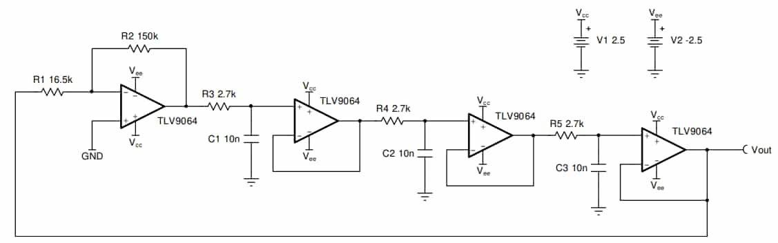 Sine Wave Generator Circuit