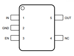 TLV75533PDBVR Pinout