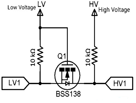 Fig 3 BSS138 MOSFET Circuit