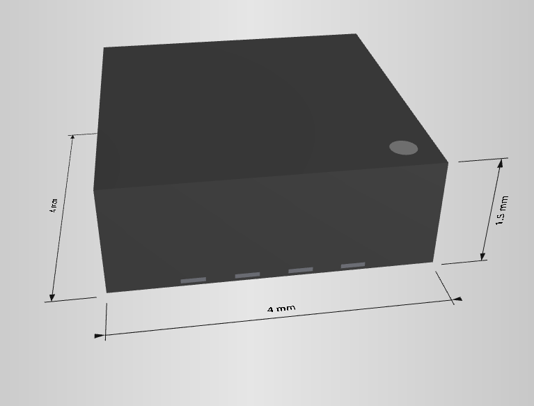 ADXL335 3D Model 