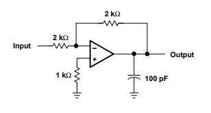 LM318 Test Circuit