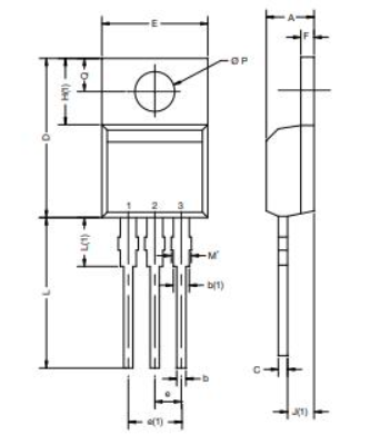 IRF640N Package