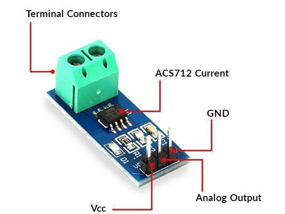 ACS712 with arduino