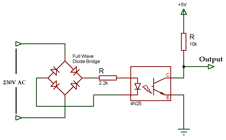 Zero Crossing Detector Diagram