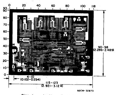 Chip Dimensions